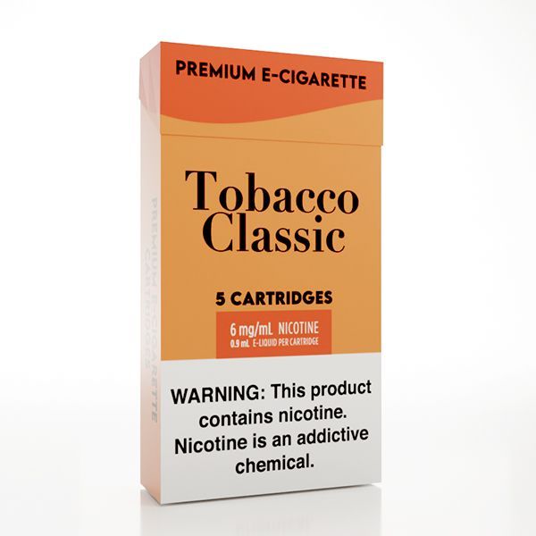Deluxe Cartridges (5-Pack) - Tobacco Classic