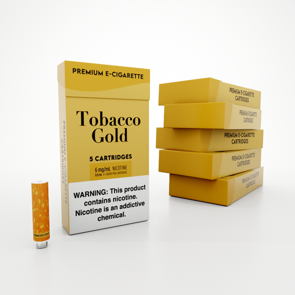 Deluxe Cartridges (30-Pack) - Golden Tobacco