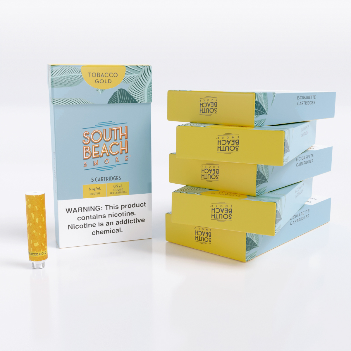 Deluxe Cartridges (30-Pack) - Golden Tobacco
