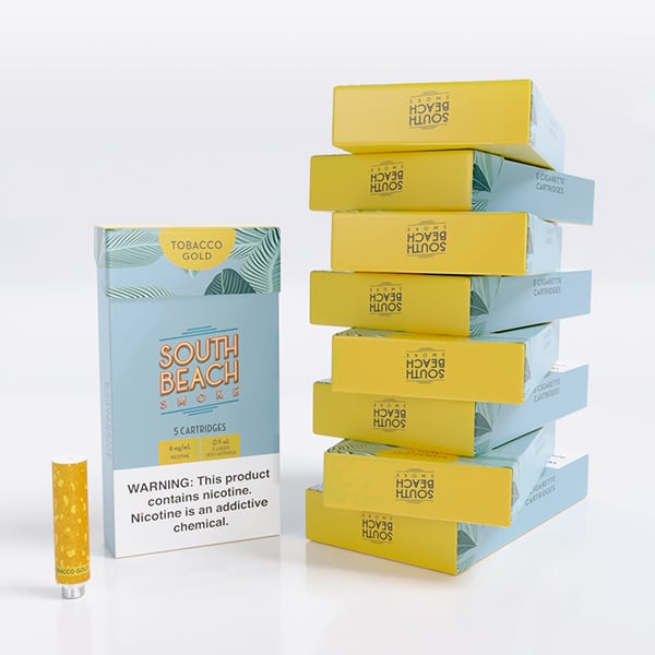 Deluxe Cartridges (45-Pack) - Golden Tobacco