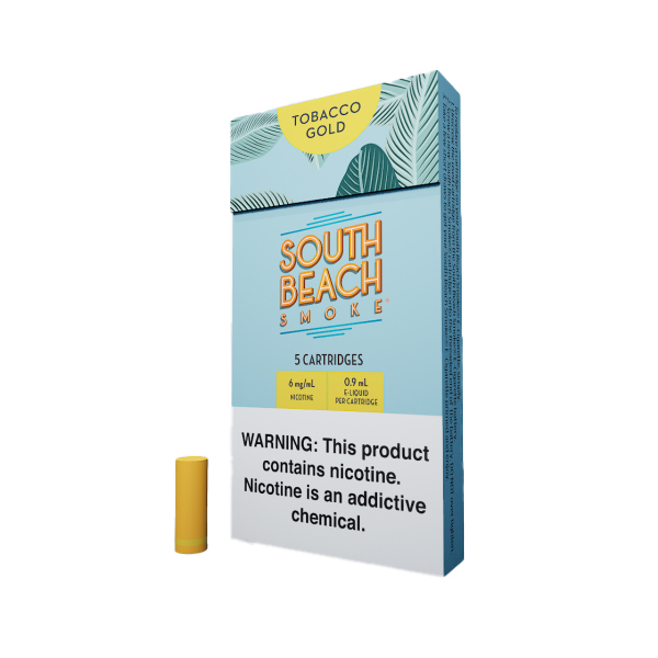 SBS Cartridges Tobacco Gold - 5 Pack