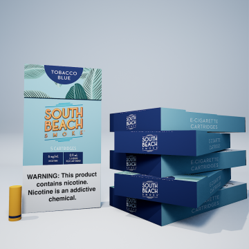 DELUXE CARTRIDGES (30-PACK) - TOBACCO BLUE