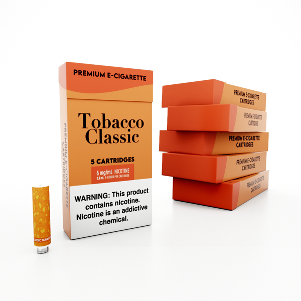 Deluxe Cartridges (30-Pack) - Tobacco Classic