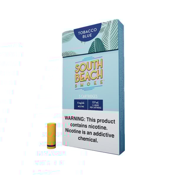 SBS Cartridges Tobacco Blue - 5 Pack